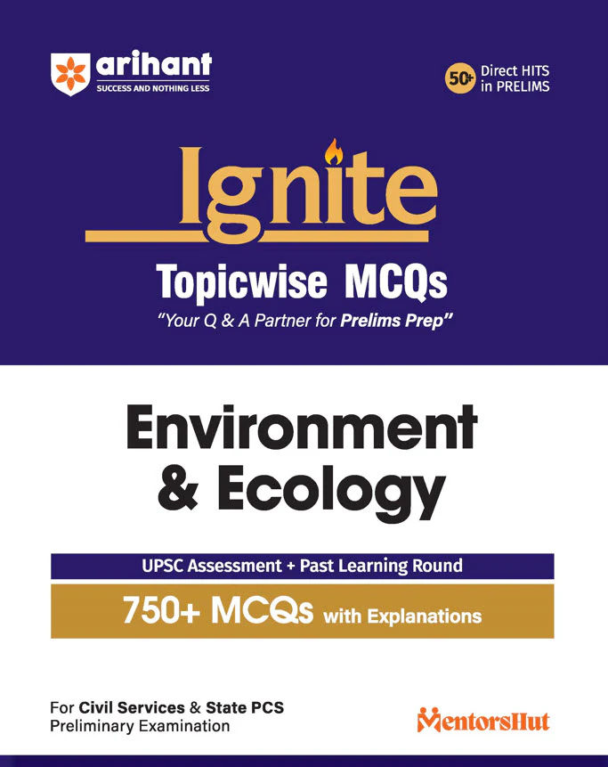 Combo of Ignite MCQs  History, Environment & Ecology, Arts & Culture, Indian Polity, Economics & Social Development, Science & Technolgy & Physical & Indian Geography | 750+ MCQs with Explanations | With free NCERT Notes World History | English Medium - Image 3