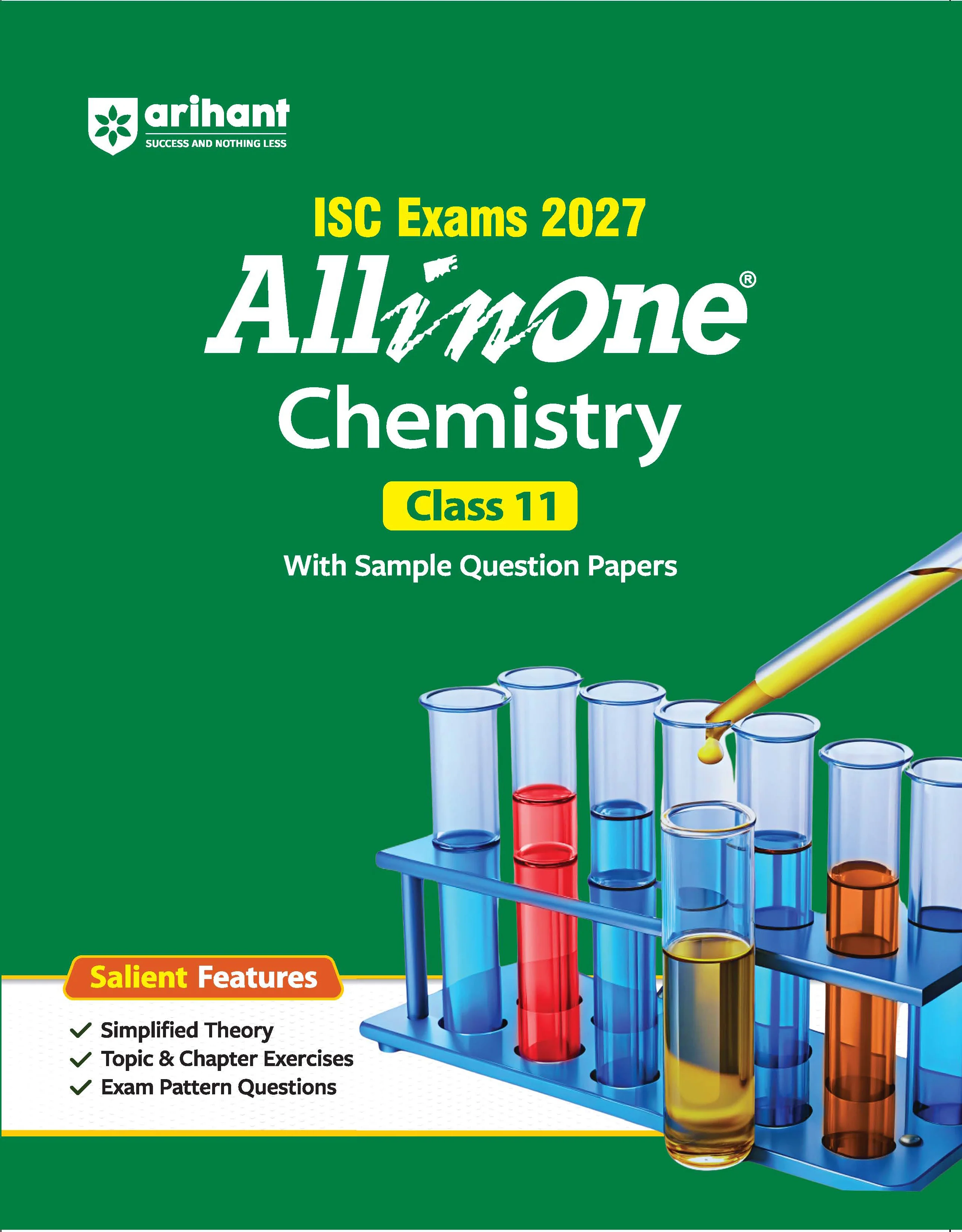 ISC All in One Chemistry Class 11 Exam 2027 | Complete Study Guide with Internal Assessment | Theory, Chapter Exercises, Sample Papers & Exam Questions