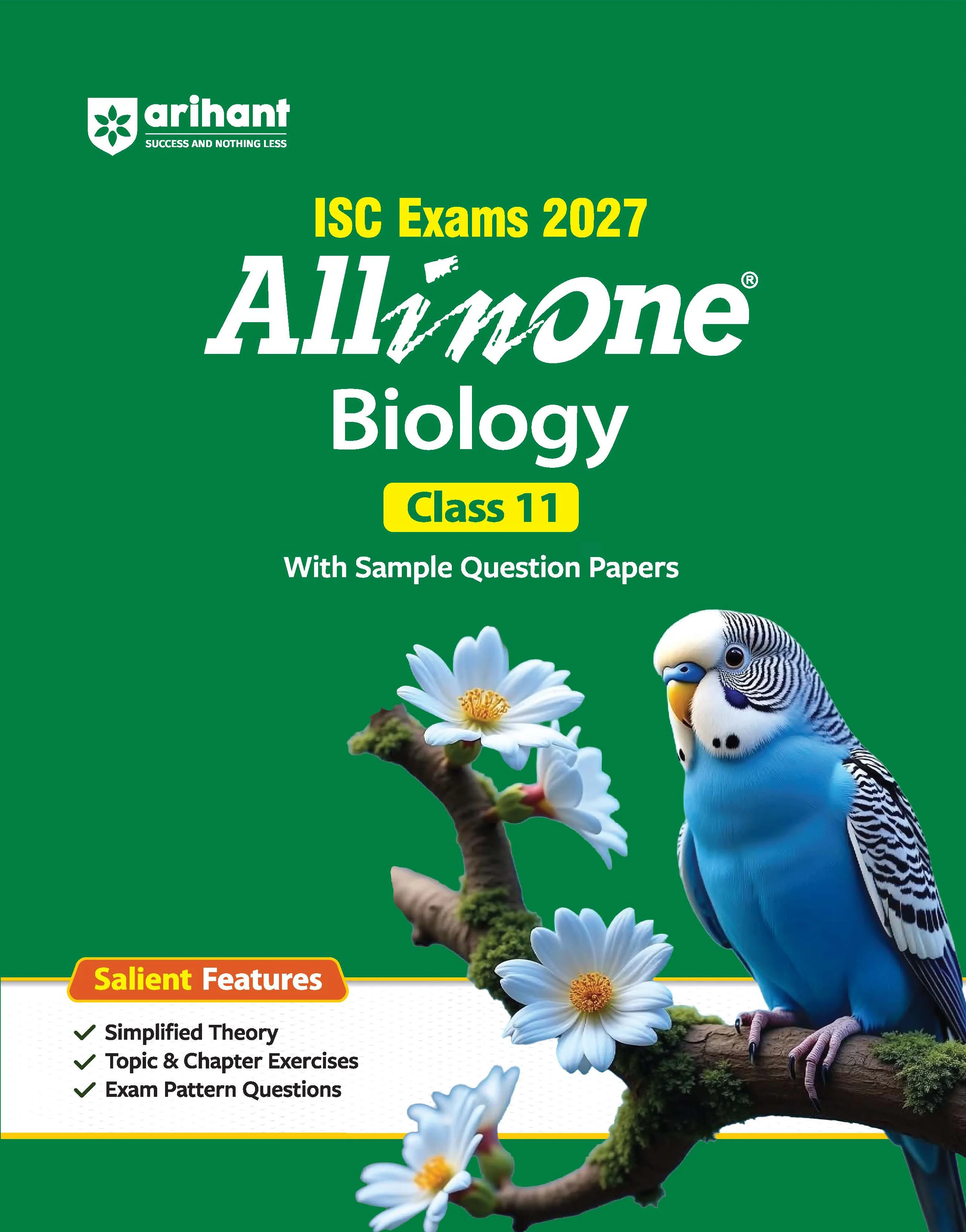 ISC All in One Biology Class 11 Exam 2027 | Complete Study Guide with Internal Assessment | Theory, Chapter Exercises, Sample Papers & Exam Questions