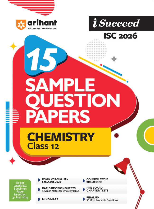 Combo of ISC All in One Class 12 Exam 2027 | Physics, Chemistry & Mathematics | With Free I SUCCEED ISC CHEMISTRY 12TH @280 - Image 5