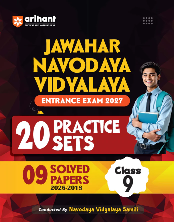 Combo of Jawahar Navodaya Vidyalaya Class 6 Entrance Exam 2027 Class 6 | Study Guide,  20 Practice Sets with 9 Solved Paper (2026-2018) | Wtih Free One Word Substitutions | English Medium - Image 3