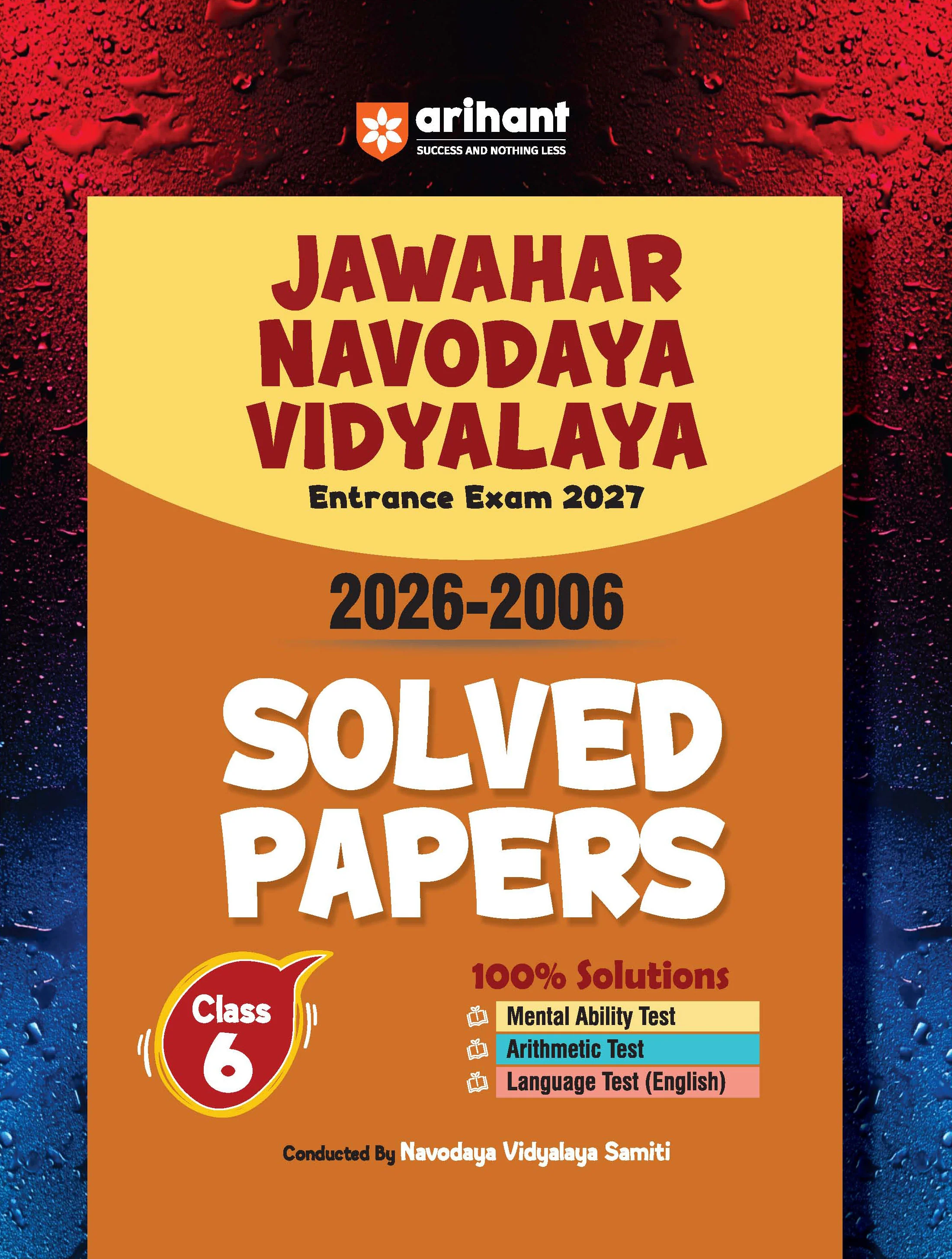 Combo of Jawahar Navodaya Vidyalaya Class 6 Entrance Exam 2027 | Study Guide & Solved Papers (2006–2026) | English Medium - Image 3