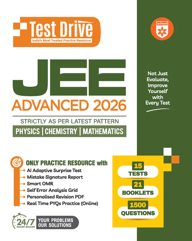 Combo of JEE Main & Advanced 2026 | Physics, Chemistry & Maths | 15 Tests, 21 Booklets & 1500 Questions & 20 Tests, 16 Booklets & 1500 Questions | English Medium - Image 2