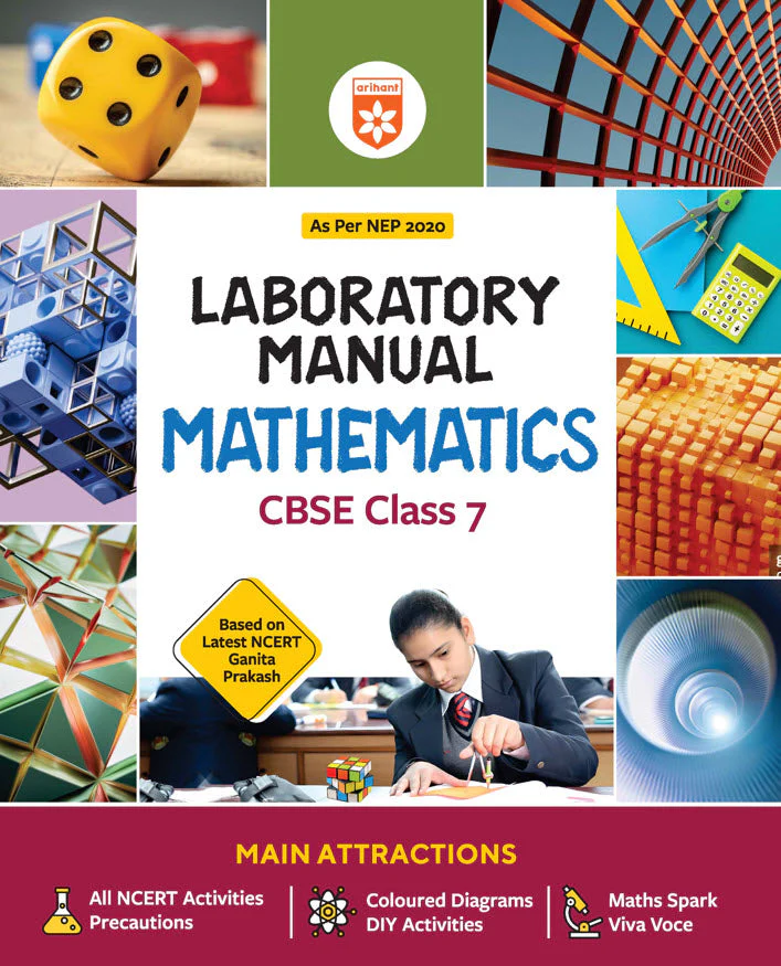 Combo of Lab Manual Mathematics, Science & Map Skill Workbook Social Science CBSE Class 7 | NEP 2020 Edition | English Medium - Image 2