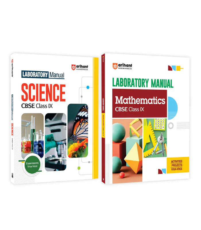Combo of Laboratory Manual CBSE Science & Mathematics Class 9th