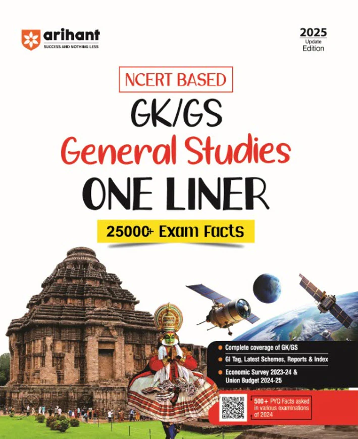 Combo of Maths Magic+ Ncert GK/GS One liner + Current Affairs Yearly 2025 - Image 3