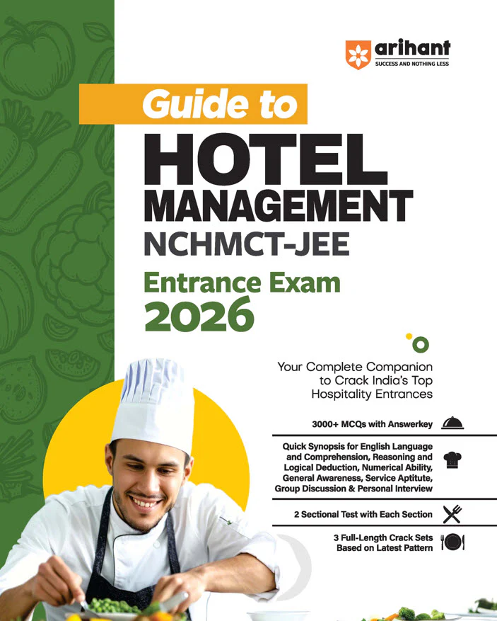 Combo of NCHMCT-JEE (Hotel Management Entrance Exam) 2026 | Study Guide & Solved Papers | With Free One Word Substitution - Image 2