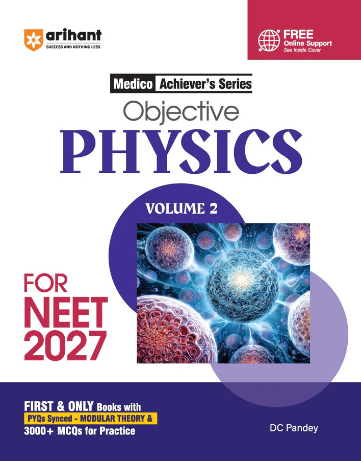 Combo of Objective Physics Vol. 1 & Vol. 2 | Medico Achiever’s Series | 3000+ MCQs with PYQs Synced Modular Theory | English Medium - Image 3