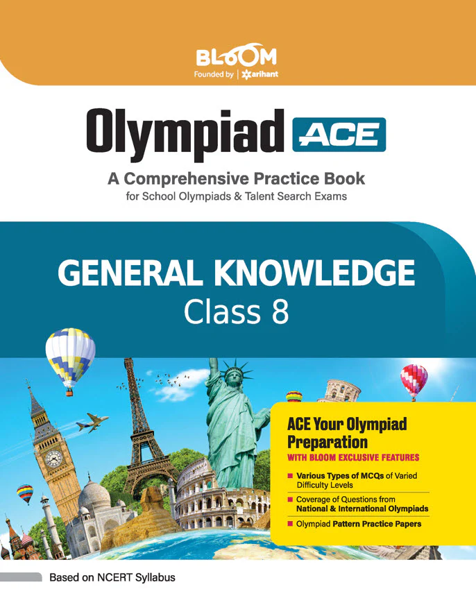 Combo of Olympiad ACE Class 8 | English, Maths, Science,  Reasoning, Computer, Hindi & General knowledge - Image 2