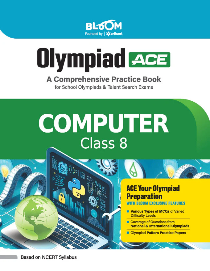 Combo of Olympiad ACE Class 8 | English, Maths, Science,  Reasoning, Computer, Hindi & General knowledge - Image 5