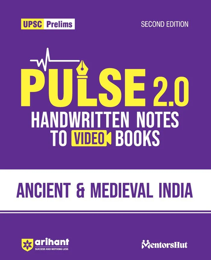 Combo of Pulse 2.0 Hand Written Notes Anicent & Medival India, Art & Culture & Modern Indian History | English Medium - Image 2