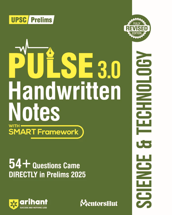 Combo of Pulse 3.0 Hand Written Notes Geography, Art & Culture, Modern Indian History, Ancient & Medieval India,  Environment & Eco., Indian Polity, Indian Eco., Sci. & Tech, UPSC Through Maps | With Free Headline Current Affairs 2026 | English Medium - Image 9