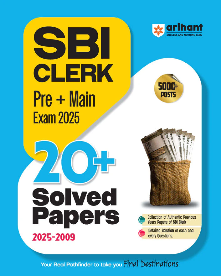 Combo of SBI Clerk Pre Exam (Phase I) 2025 | 30 Practices Set & SBI Clerk Pre + Main Exam 2025 | 20+Solved Papers | English Medium - Image 3