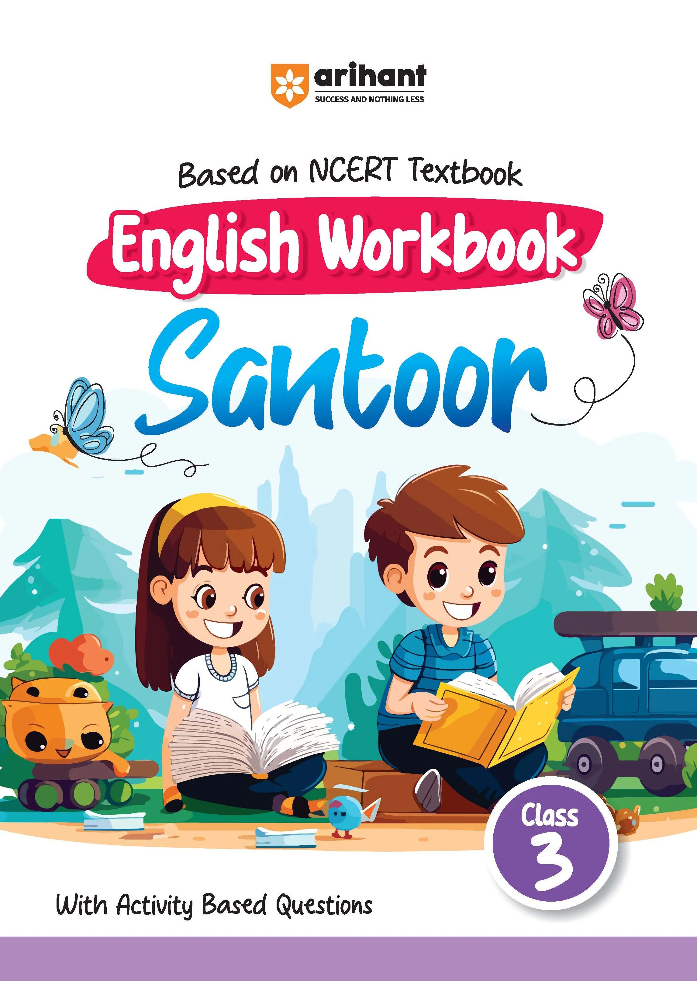 Combo of Workbook Class 3rd | Hindi (Veena), Maths, English  (santoor), Environmental Studies | Based on NCERT Textbook - Image 5