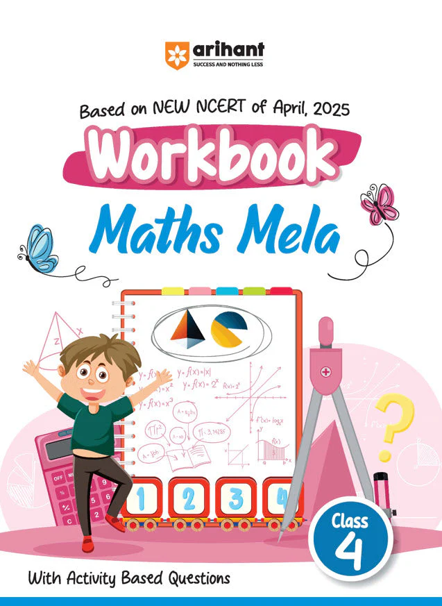 Combo of Workbook Class 4th 2025 | English (Santoor), Hindi (Veena), Maths Mela & Environmental Studies - Image 4