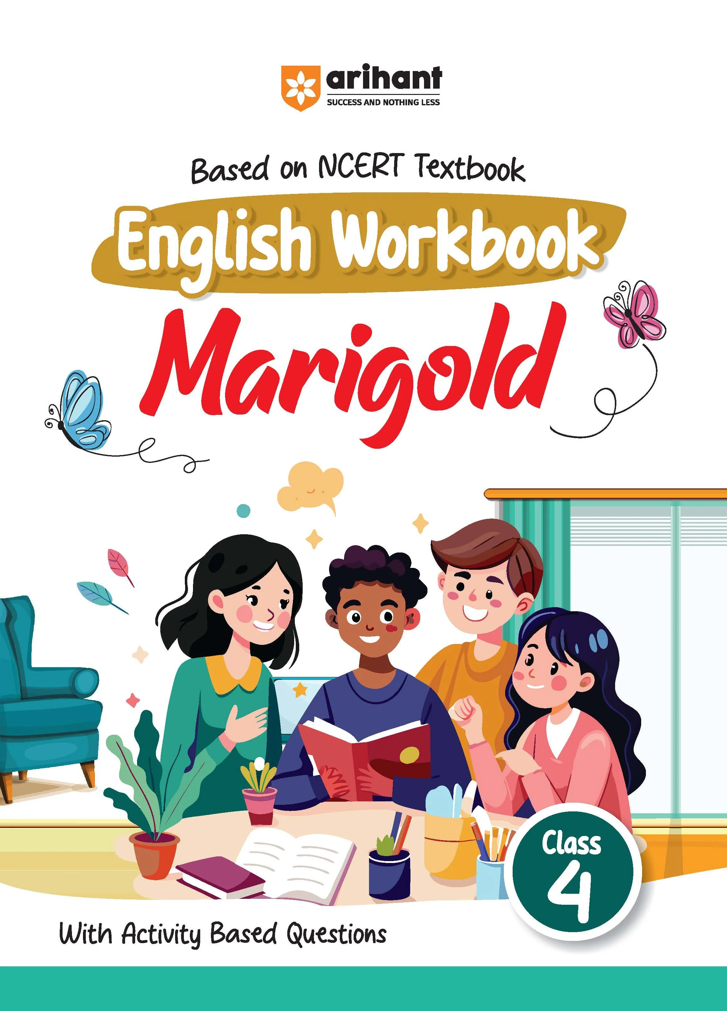 Combo of Workbook Class 4th | Hindi (Rimjhim), Math Magic, English (Marigold),  Environmental Studies | Based On NCERT Textbook - Image 5