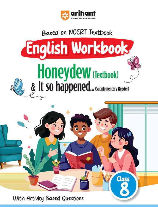 English Workbook Honeydew (Textbook) & It So happened (Supplementary Reader) (Class 8) | Based On NCERT Textbook