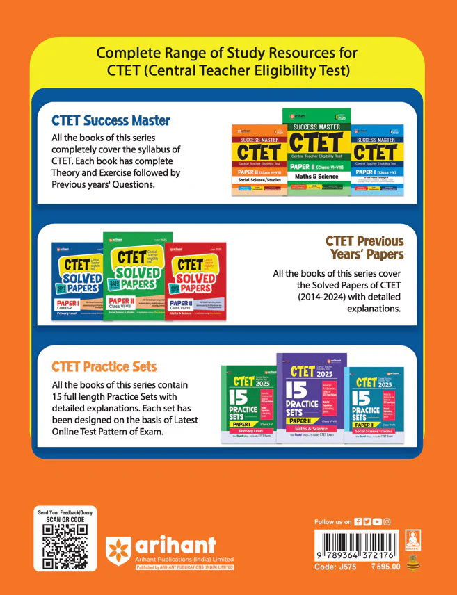 CTET & TETS 2025 Social Science/Stuides - Class VI-VIII - (Paper - 2) | Solved Papers 2024-2014 | English Medium - Image 2