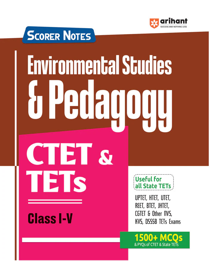 CTET & TETs 2025 Scorer Notes Environmental Studies & Pedagogy Class (I -V) | English Medium