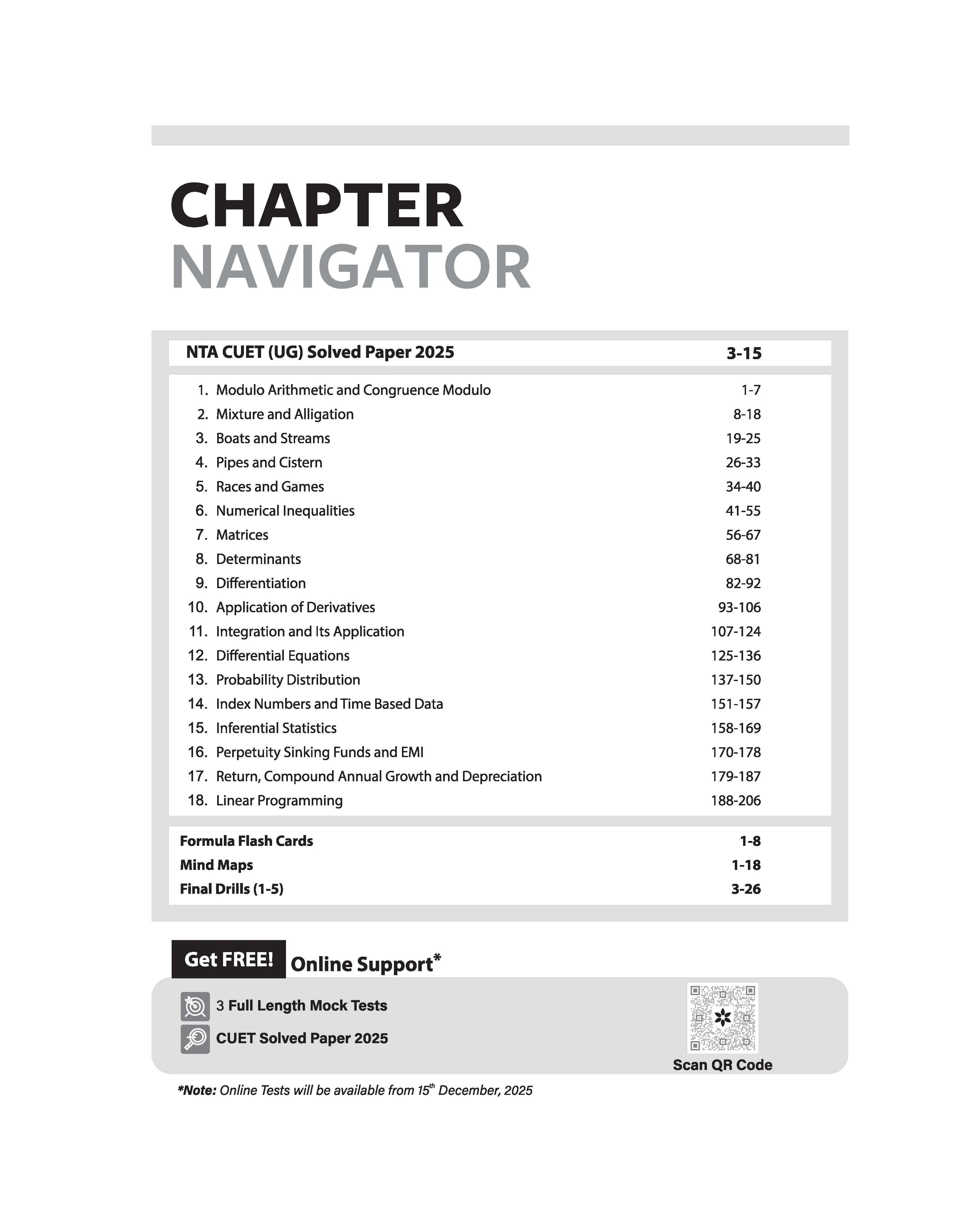 CUET UG 2026 Applied Mathematics | Chapterwise Notes & Question Bank | Based on NTA Pattern | 1000+ NCERT MCQs, Assertion Reason & Case-Based Questions | Chapterwise Mindmaps & Flash Cards | Free Online Digital Support - Image 3