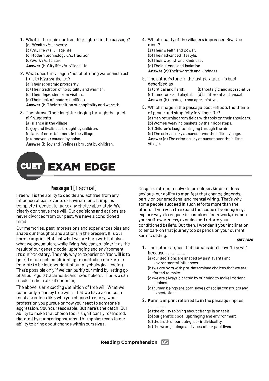 CUET UG 2026 English Language (Section 1-A) | Chapterwise Notes & Question Bank | Based on NTA Pattern | 1000+ NCERT MCQs, Assertion Reason & Case-Based Questions | English Flash Cards | Free Online Digital Support - Image 4