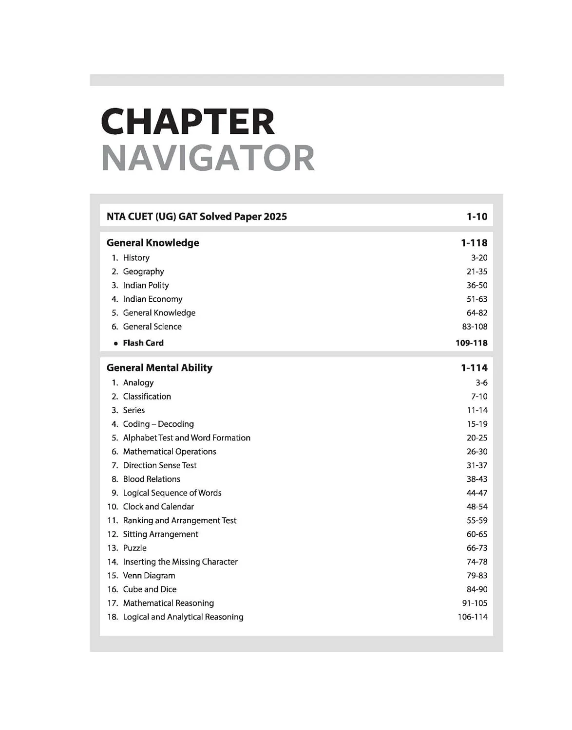 CUET UG 2026 General Aptitude Test (Section III) | Chapterwise Notes & Question Bank | Based on NTA Pattern | 1000+ NCERT MCQs, Assertion Reason & Case-Based Questions | Subjectwise Flash Cards | Free Online Digital Support - Image 2