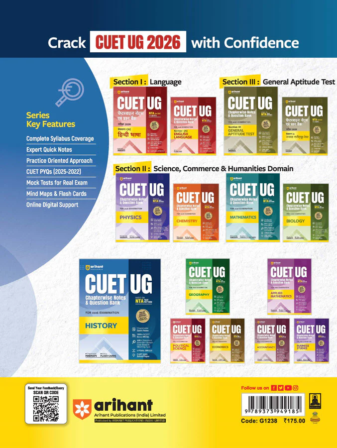 CUET UG 2026 History | Chapterwise Notes & Question Bank | Based on NTA Pattern | 1000+ NCERT MCQs, Assertion Reason & Case-Based Questions | Chapterwise Mindmaps & Flash Cards | Free Online Digital Support - Image 8