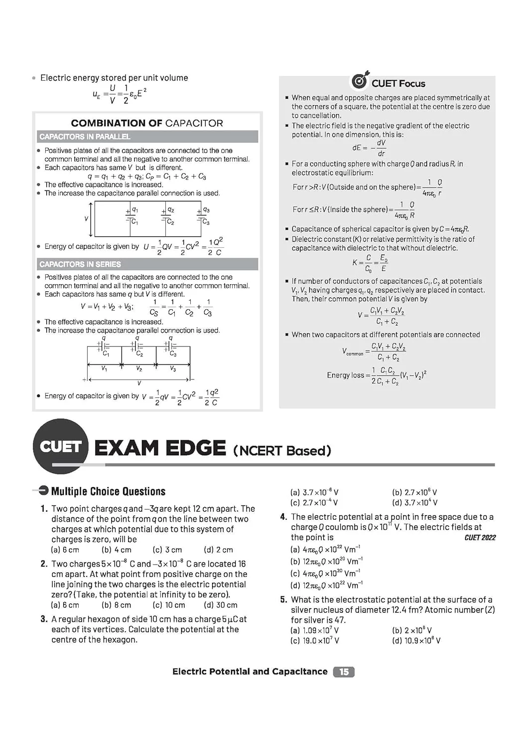 CUET UG 2026 Physics | Chapterwise Notes & Question Bank | Based on NTA Pattern | 1000+ NCERT MCQs, Assertion Reason & Case-Based Questions | Chapterwise Mindmaps & Flash Cards | Free Online Digital Support - Image 5