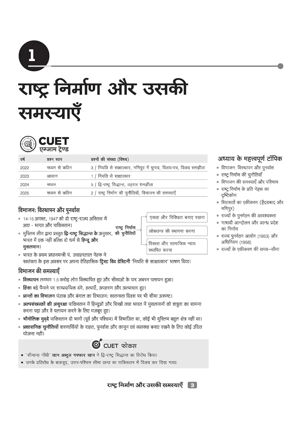 CUET UG 2026 Political Science (Rajneeti Vigyan) | Chapterwise Notes & Question Bank | Based on NTA Pattern | 1000+ NCERT MCQs, Assertion Reason & Case-Based Questions | Chapterwise Mindmaps & Flash Cards | Free Online Digital Support | Hindi Medium - Image 3