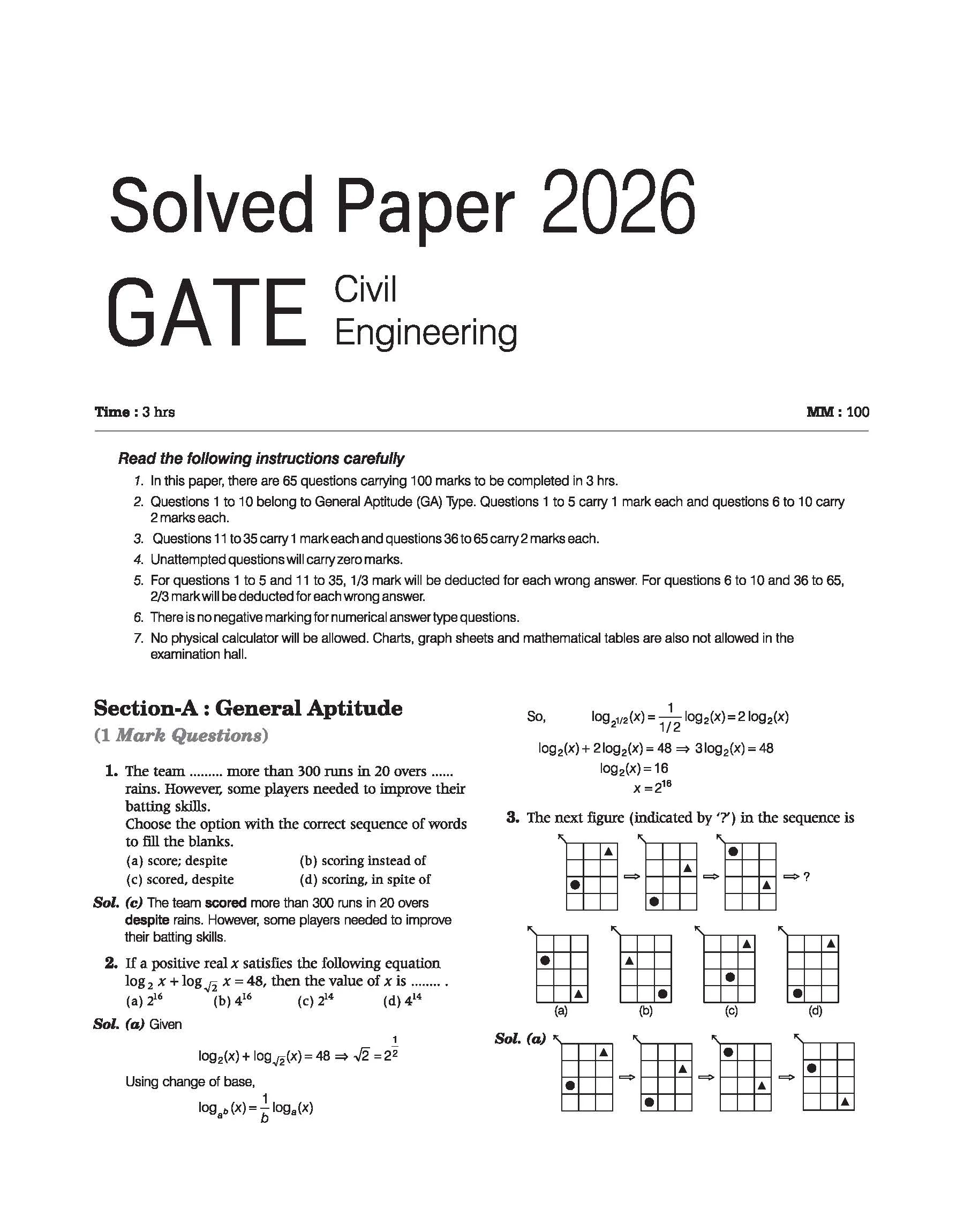 GATE Civil Engineering Chapterwise Solved Papers 2026–2000 |Chapterwise & Yearwise Detailed Explanations as per GATE Pattern - Image 3