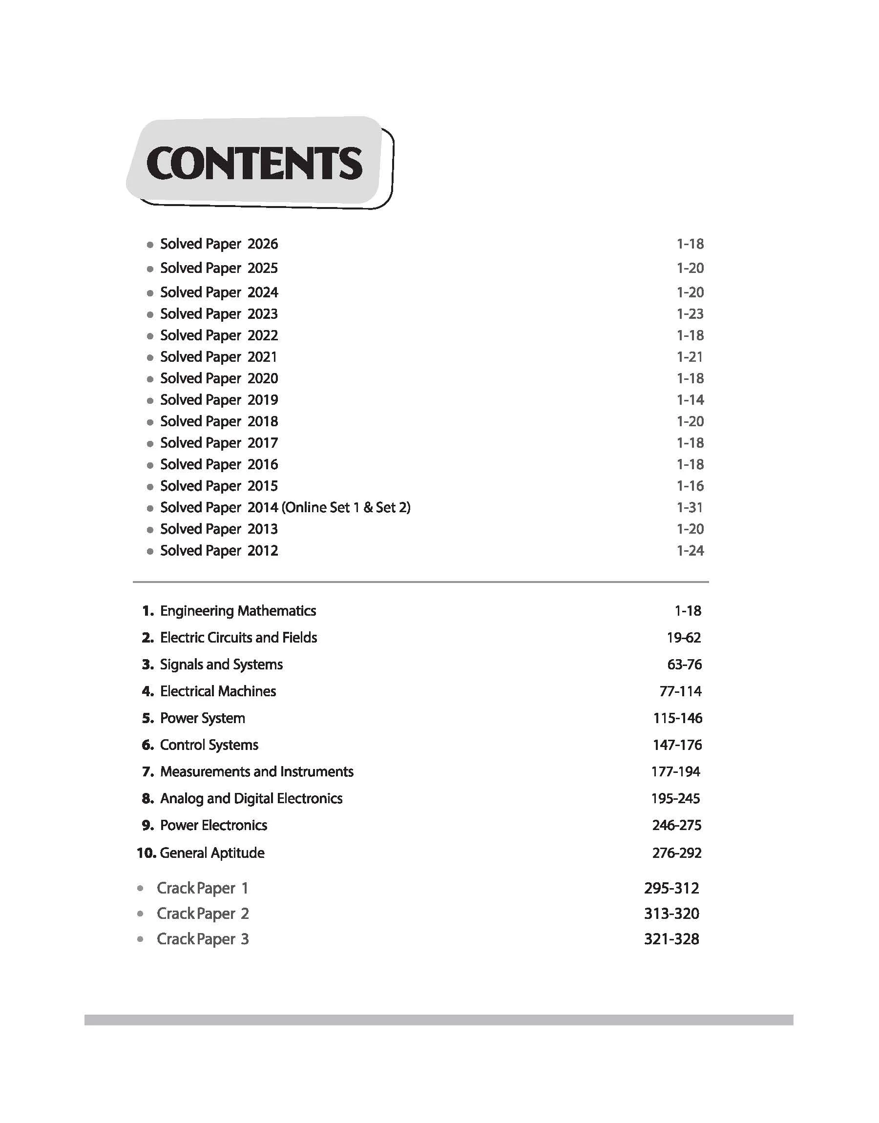 GATE Electrical Engineering Chapterwise Solved Papers 2026–2000 |Chapterwise & Yearwise Detailed Explanations as per GATE Pattern - Image 2