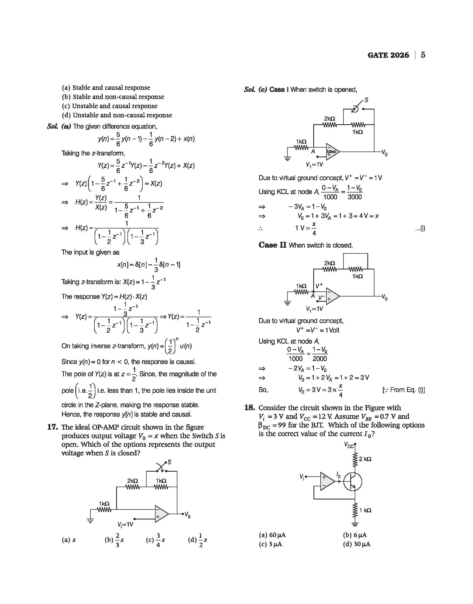 GATE Electronics & Communication Engineering Chapterwise Solved Papers 2026–2000 |Chapterwise & Yearwise Detailed Explanations as per GATE Pattern - Image 7