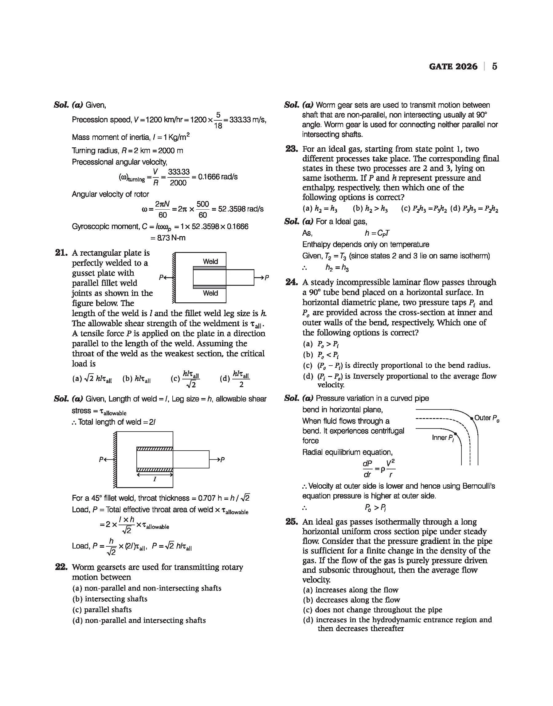 GATE Mechanical Engineering Chapterwise Solved Papers 2026–2000 |Chapterwise & Yearwise Detailed Explanations as per GATE Pattern - Image 7