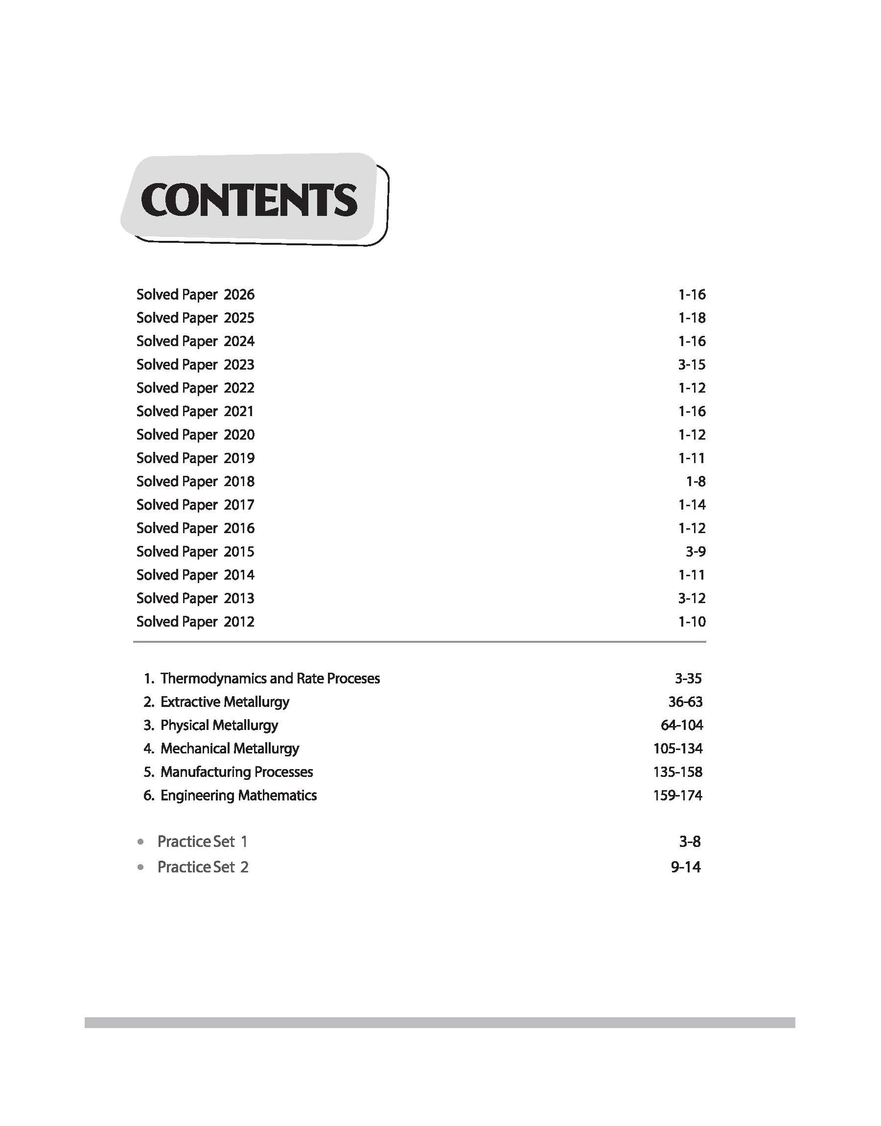 GATE Metallurgical Engineering Chapterwise Solved Papers 2026–2000 |Chapterwise & Yearwise Detailed Explanations as per GATE Pattern - Image 2