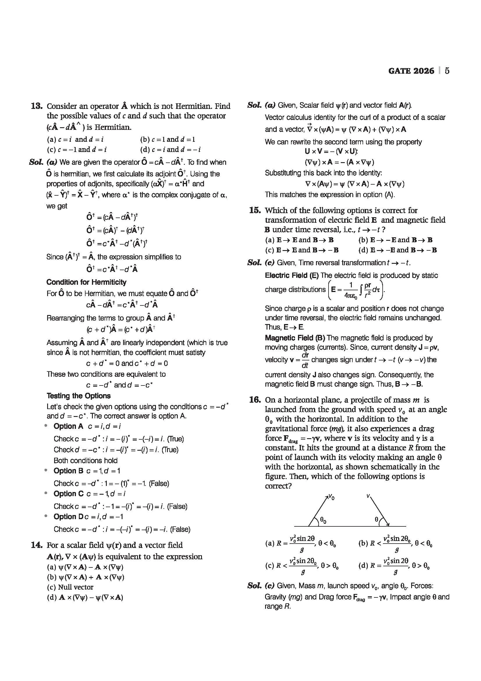 GATE Physics Chapterwise Solved Papers 2026–2000|Chapterwise & Yearwise Detailed Explanations as per GATE Pattern - Image 7