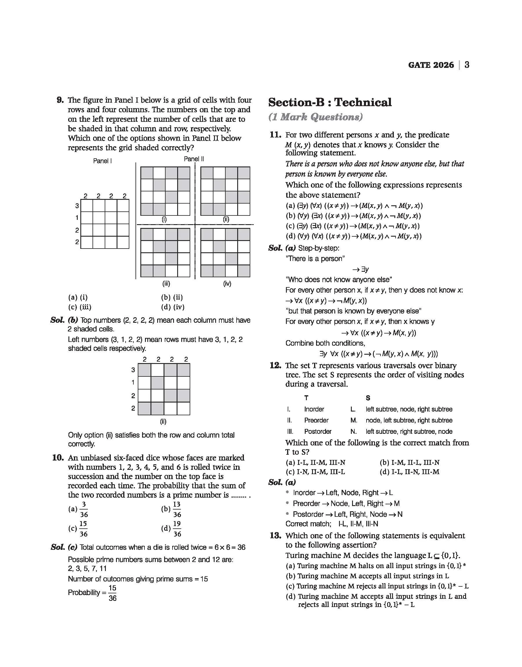 GATE Tutor 2027 Computer Science & Information Technology | Solved Papers 2023–2026 & 5 Mock Tests | Complete ECE Preparation Book | Shanti Kirupani, Prachi Jain, Amrita Mishra - Image 8