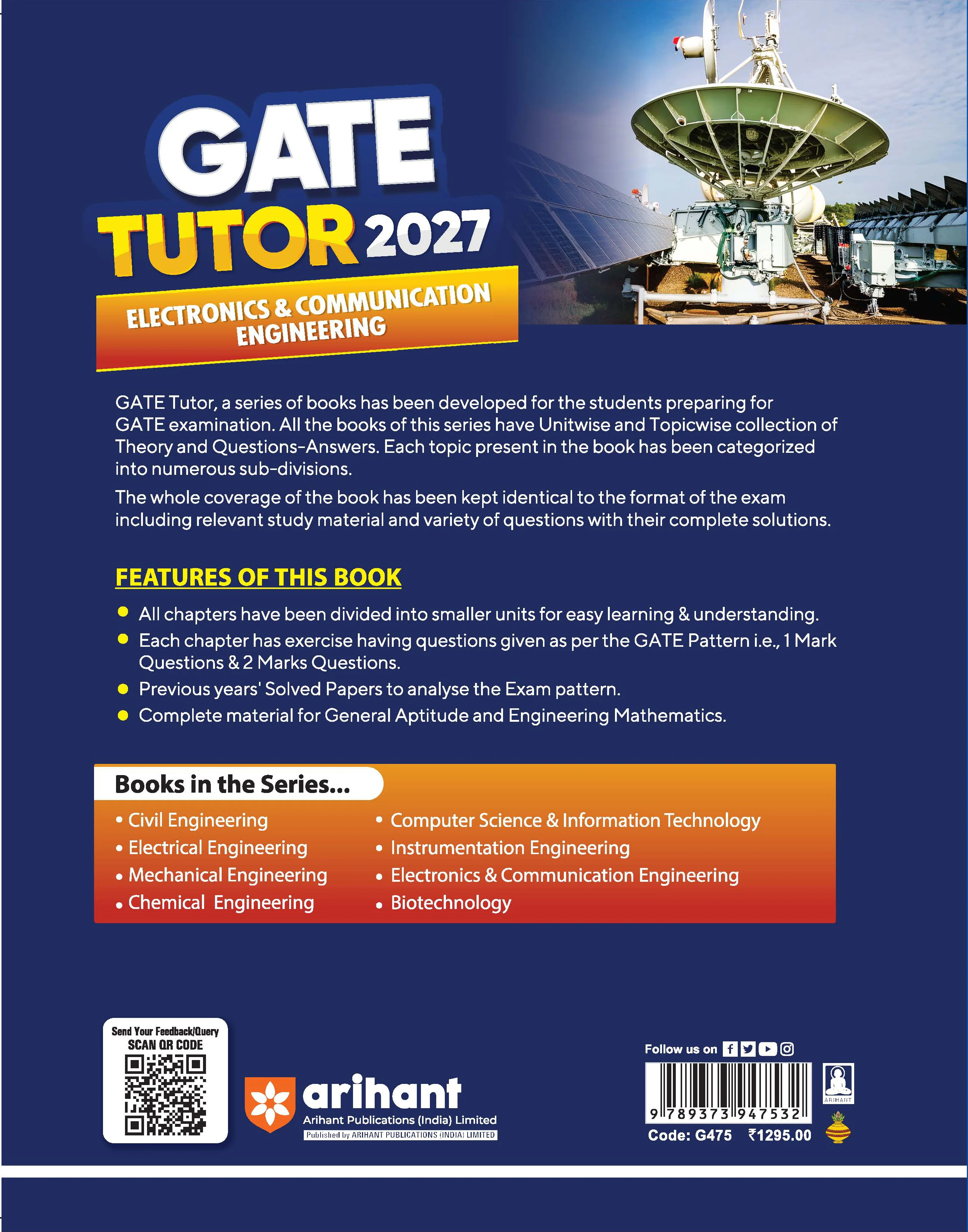 GATE Tutor 2027 Electronics & Communication Engineering | Solved Papers 2023–2026 & 5 Mock Tests | Complete GATE Preparation Book | Ankit Goel, Alka Singh - Image 9