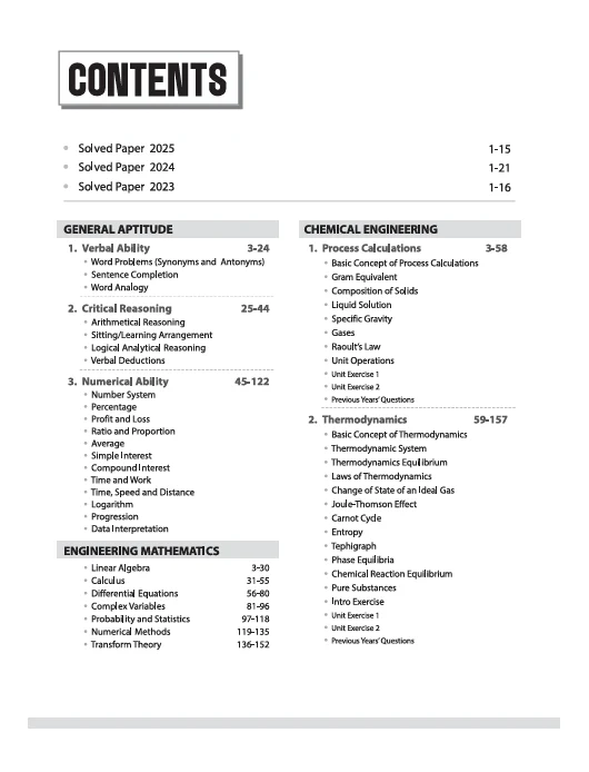GATE Tutor Chemical  Engineering Exam 2026 | With Solved Papers 2025-23 & 3 Mock Tests by Nikhil Gupta, Abhinav Jain - Image 3