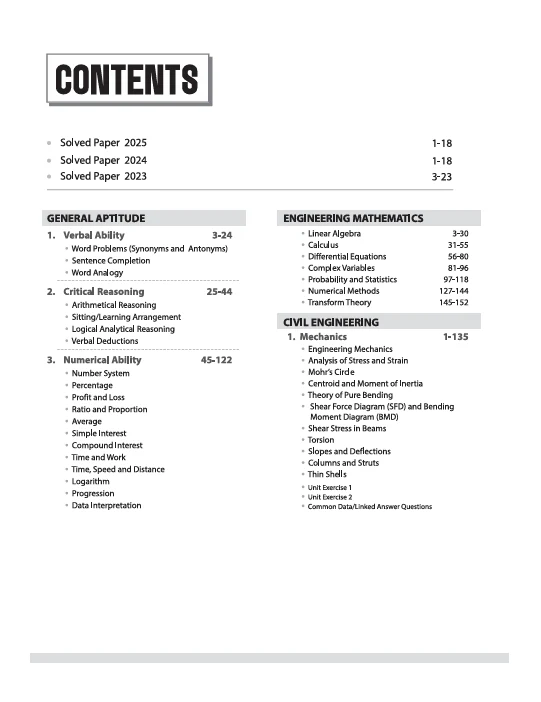 GATE Tutor Civil Engineering Exam 2026 | With Solved Papers 2025-23 & 5  Mock Tests by Prashant Dixhit - Image 3