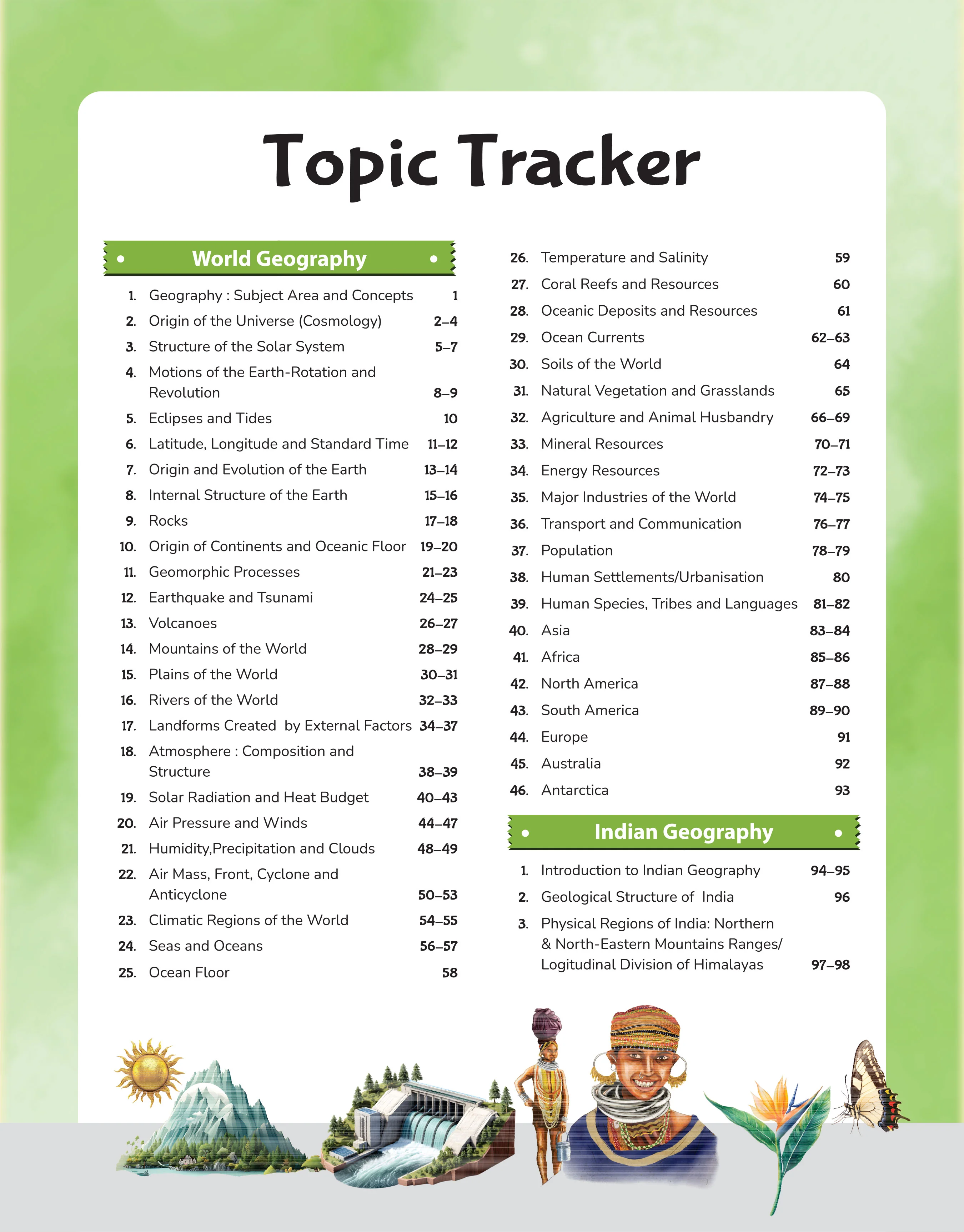 GPS Indian Geography: India and World | with Infographics Mindmaps & Flowcharts | for UPSC, IAS, PCS, SSC, Railway, NDA, CDS & Other Competitive Exams - Image 3