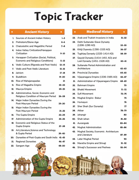 GPS Indian History | with Infographics Mindmaps & Flowcharts | for UPSC, IAS, PCS, SSC, Railway, NDA, CDS & Other Competitive Exams | English Medium - Image 3
