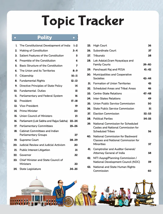 GPS Indian Polity | with Infographics Mindmaps & Flowcharts | for UPSC, IAS, PCS, SSC, Railway, NDA, CDS &  Other Competitive Exams | English Medium - Image 3