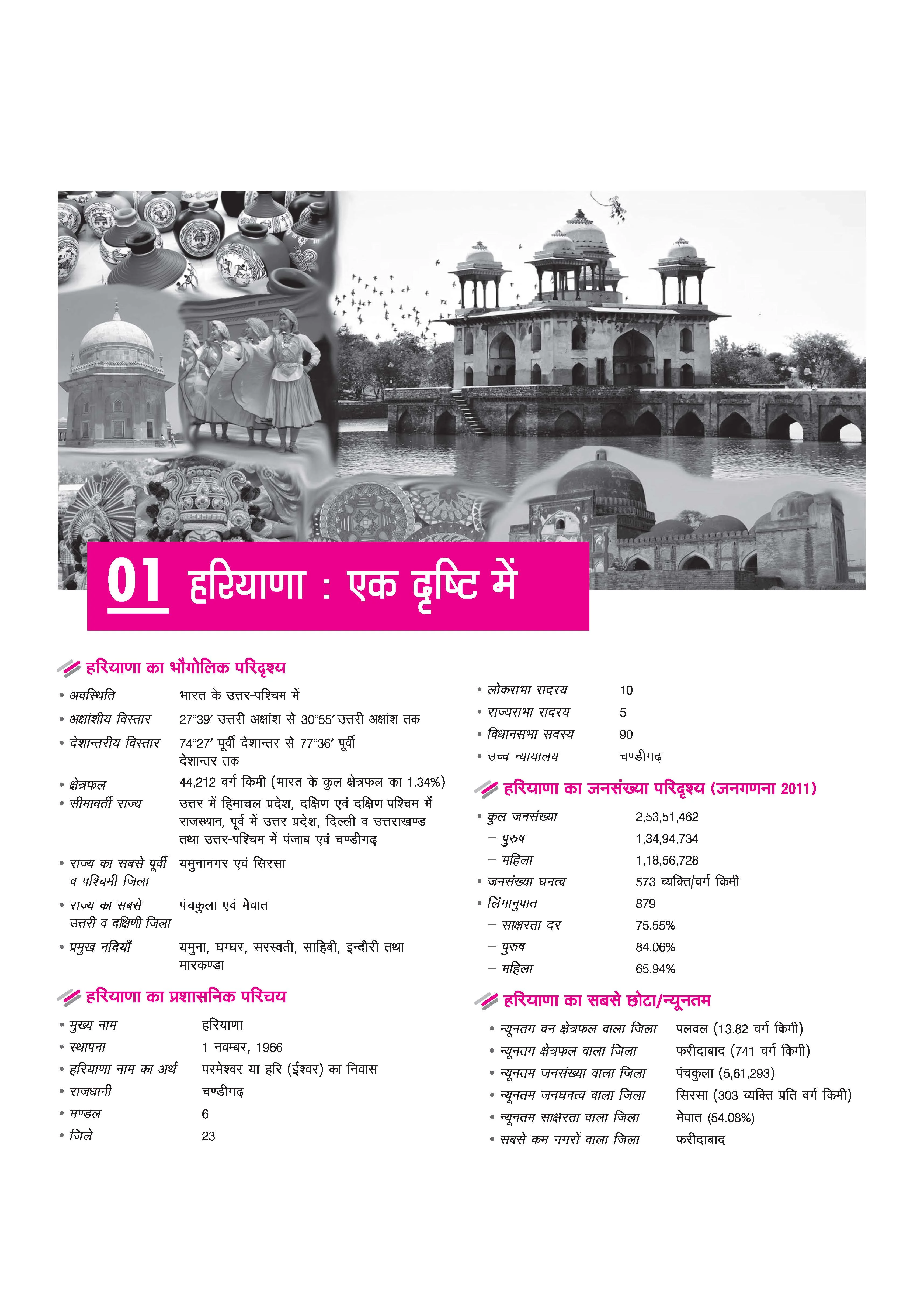 Haryana Digdarshan ek Sampuran Addhyan (Samanya Gyan) | With Colored Maps and 23 District Coverage | For HPSC, HSSC & other Competitive Exam - Image 4