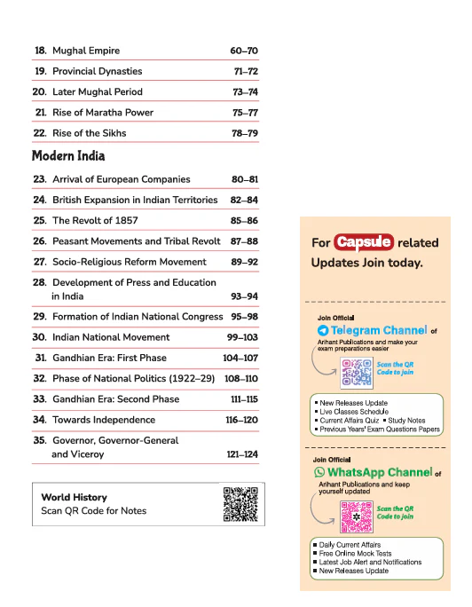History Capsule  Handwritten Notes | For SSC, Railway, Police, CDS, CAPF and other Competitive Exam - Image 4