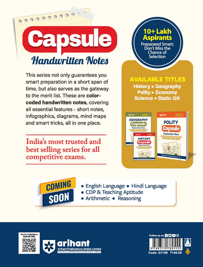 History Capsule  Handwritten Notes | For SSC, Railway, Police, CDS, CAPF and other Competitive Exam - Image 5