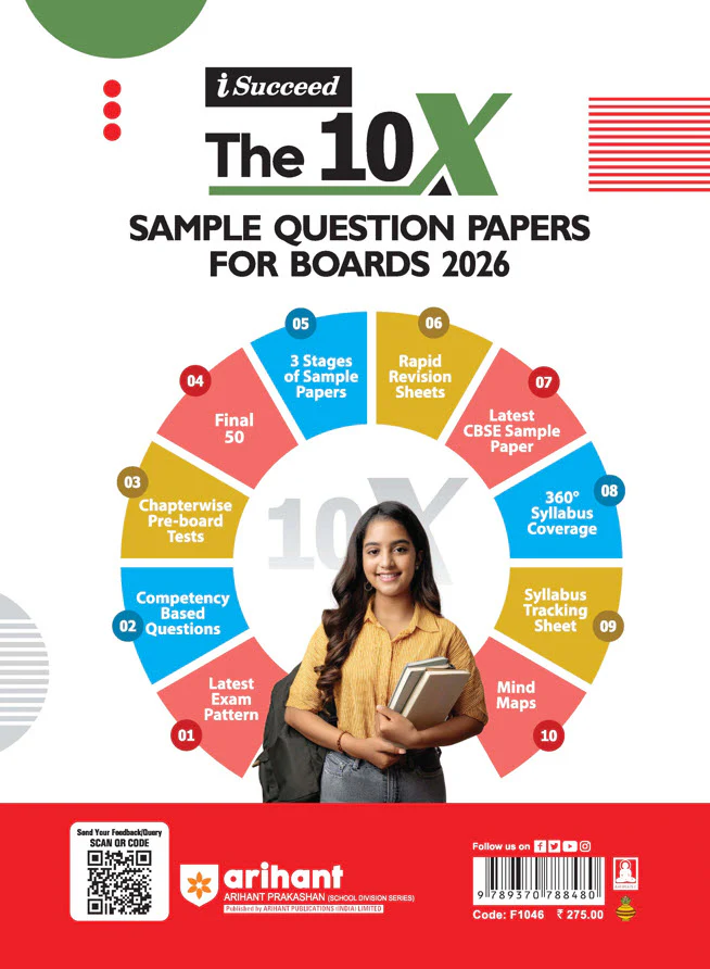 i-Succeed CBSE 2026— English Communicative Class 10 | 15 Sample Question Papers | Rapid Revision Sheets | 3 Stages of Sample Papers | Fully Solved Board Paper 2025 | Based on Latest CBSE Sample Paper - Image 2
