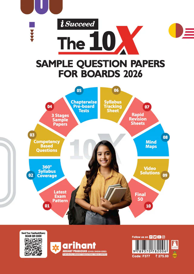 i-Succeed CBSE 2026 – Economics Class 11 | 10 Sample Question Papers | Rapid Revision Sheets | Mind Maps | Answers as per CBSE Marking Scheme | As per Latest CBSE Sample Paper - Image 2