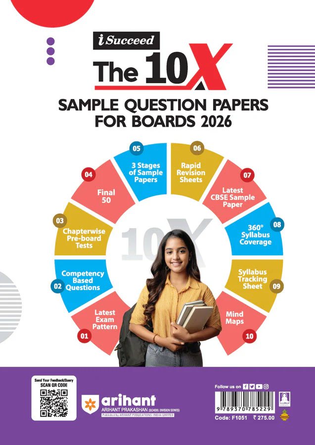 i-Succeed CBSE 2026 – Economics Class 12 | 15 Sample Question Papers | Rapid Revision Sheets | Mind Maps | Final 50 Most Probable Questions | As per Latest CBSE Sample Paper - Image 2