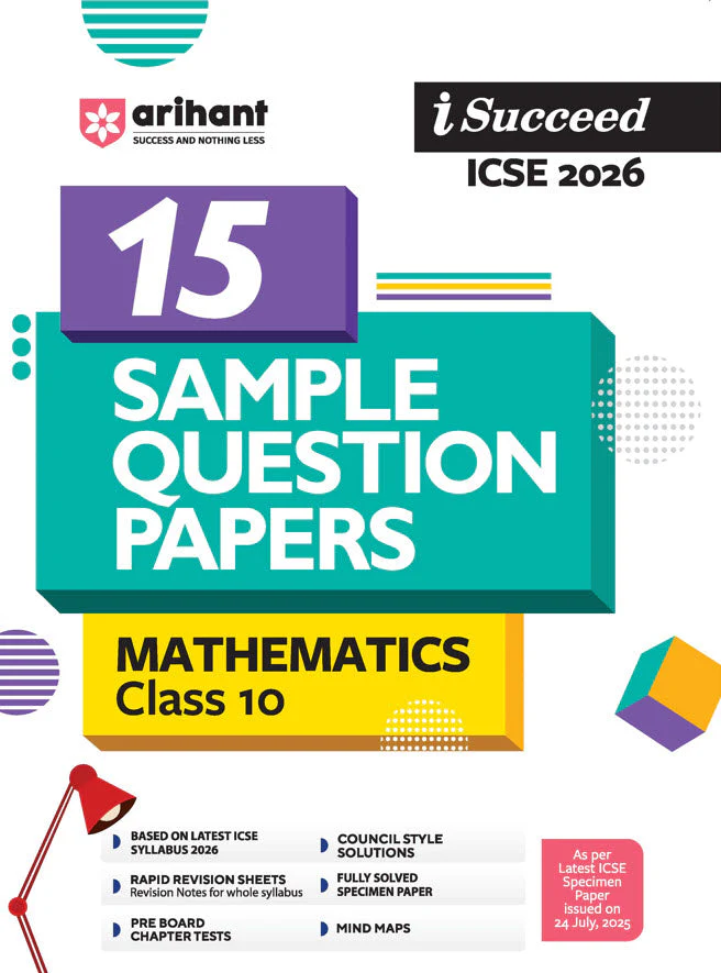 Combo of ICSE All in One Class 10th Exam 2026 | Physics, Chemistry, Mathematics & Biology | With Free Class 10th Mathematics I-Succeed Sample Paper - Image 6