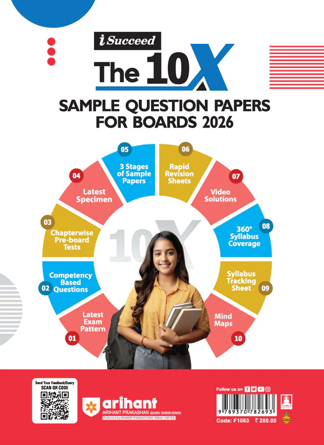 i-Succeed ISC 2026 – Physics Class 12 | 15 Sample Question Papers | Based on Latest ISC Syllabus | Includes Solved Specimen Paper, 2025 Board Paper & Council-style Answers - Image 2